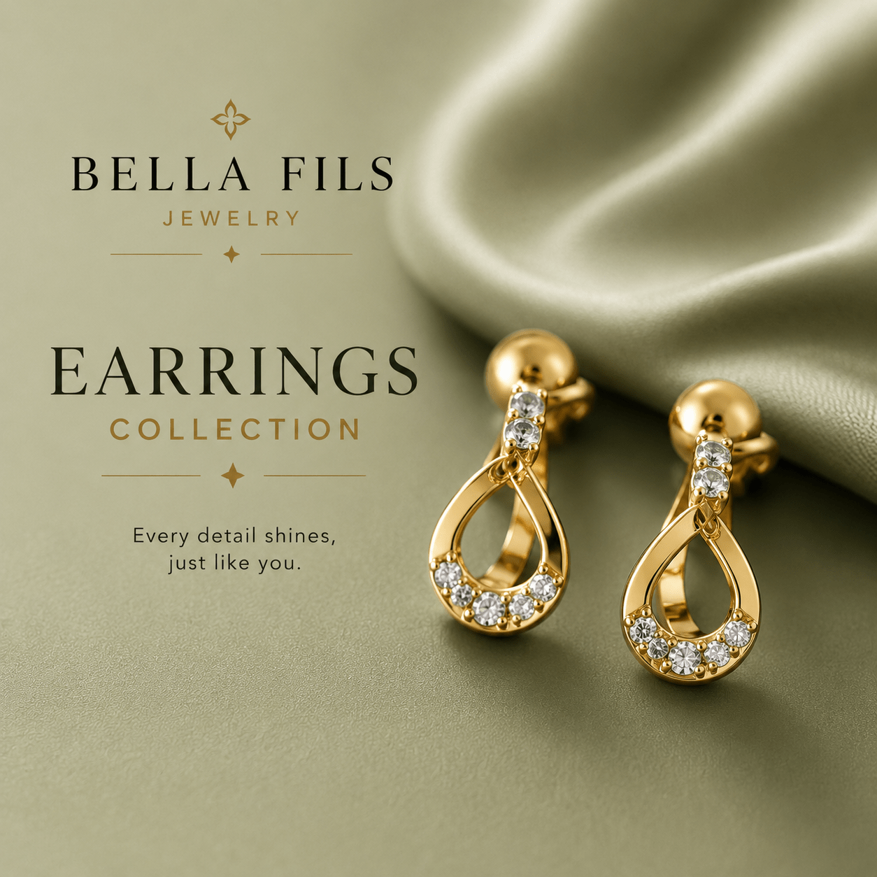 Earrings Collection - Bella Fils jewelry