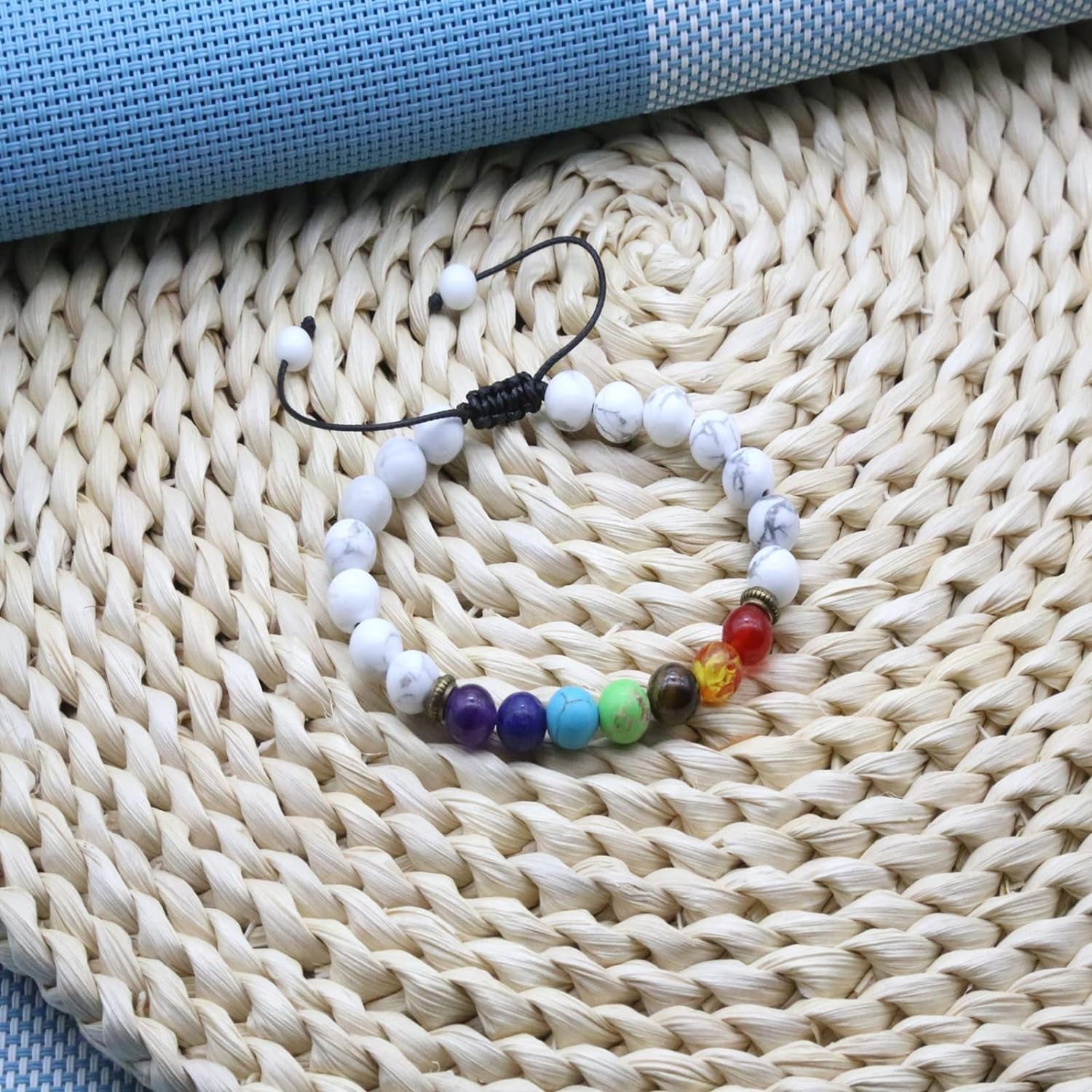 2PCS Lava Rock Bracelet Set – Yoga Chakra Diffuser Jewelry - Bella Fils jewelry
