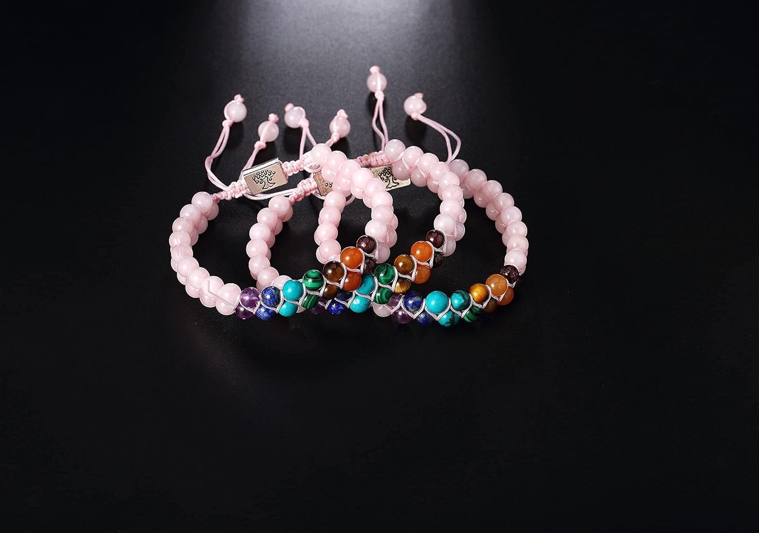 7 Chakra Bracelet for Women & Men – Healing Crystal Beads - Bella Fils jewelry