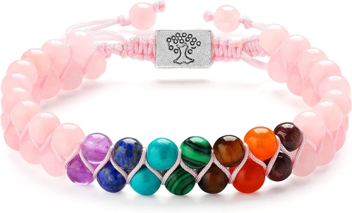 7 Chakra Bracelet for Women & Men – Healing Crystal Beads - Bella Fils jewelry