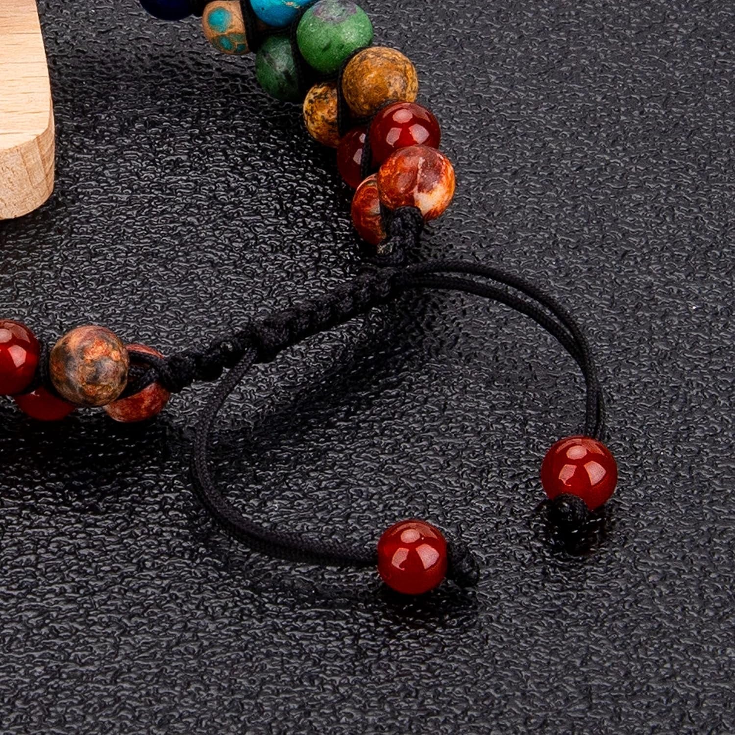 Chakra Bead Bracelets for Women - 8Mm 7 Chakra Bracelet with Real Stones Meditation Yoga Gemstone Jewelry - Bella Fils jewelry