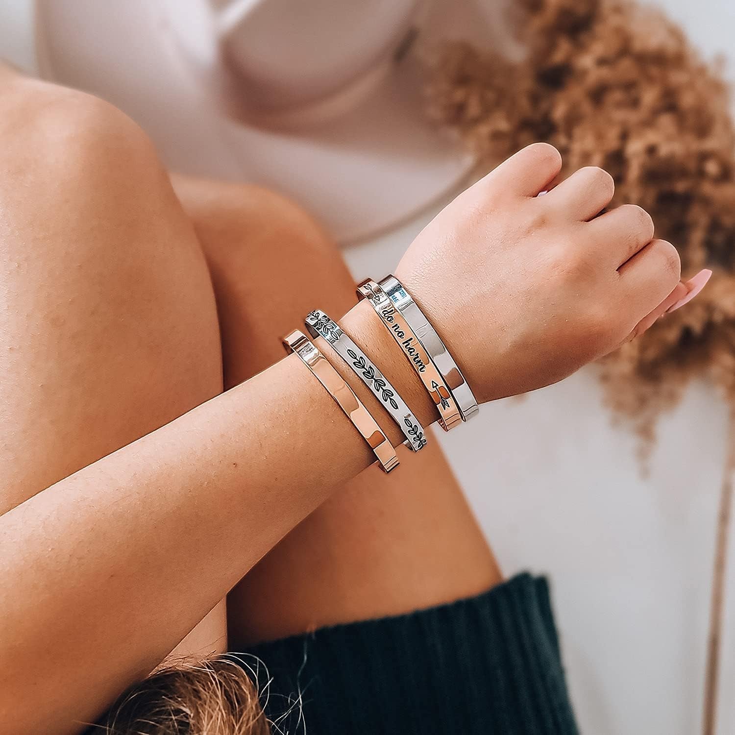 Christian Encouragement Bracelet – Birthday & Confirmation Gift - Bella Fils jewelry