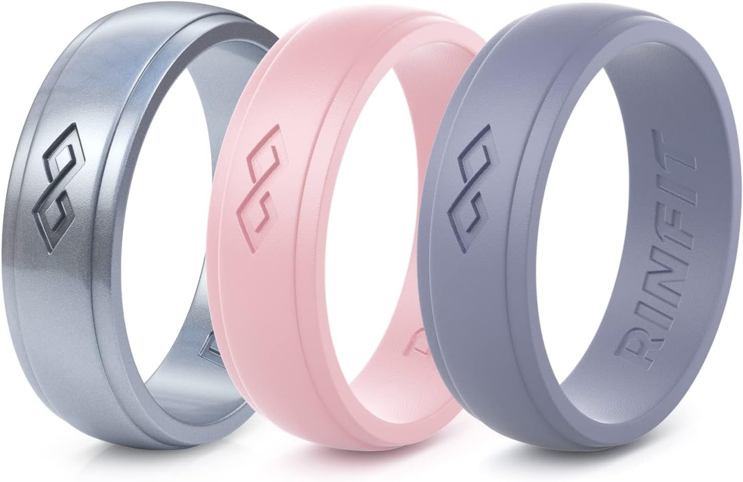 Flexible Silicone Ring for Women – Rubber Wedding Band - Bella Fils jewelry