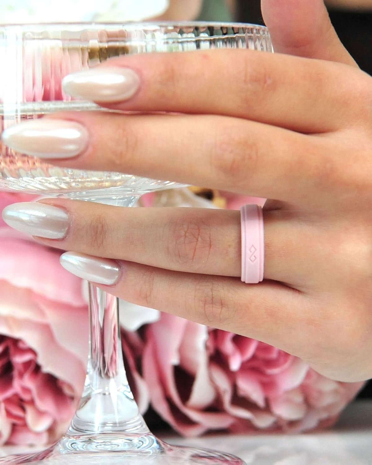 Flexible Silicone Ring for Women – Rubber Wedding Band - Bella Fils jewelry