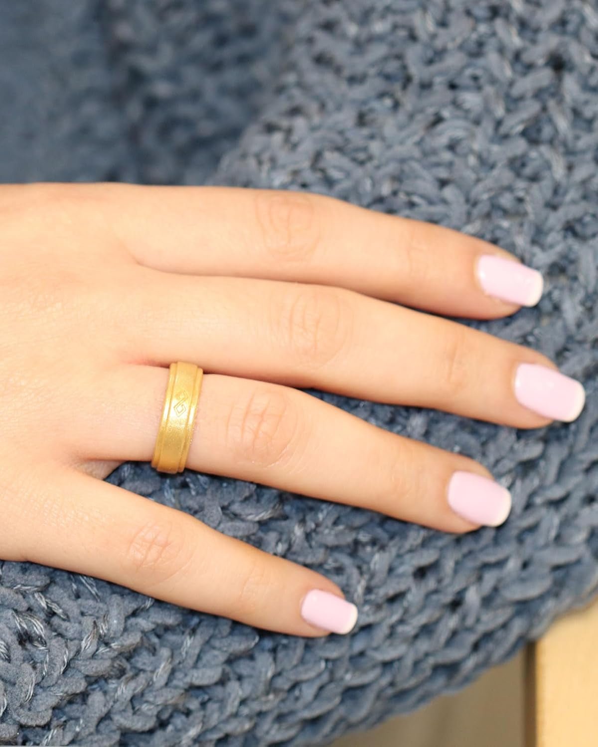 Flexible Silicone Ring for Women – Rubber Wedding Band - Bella Fils jewelry