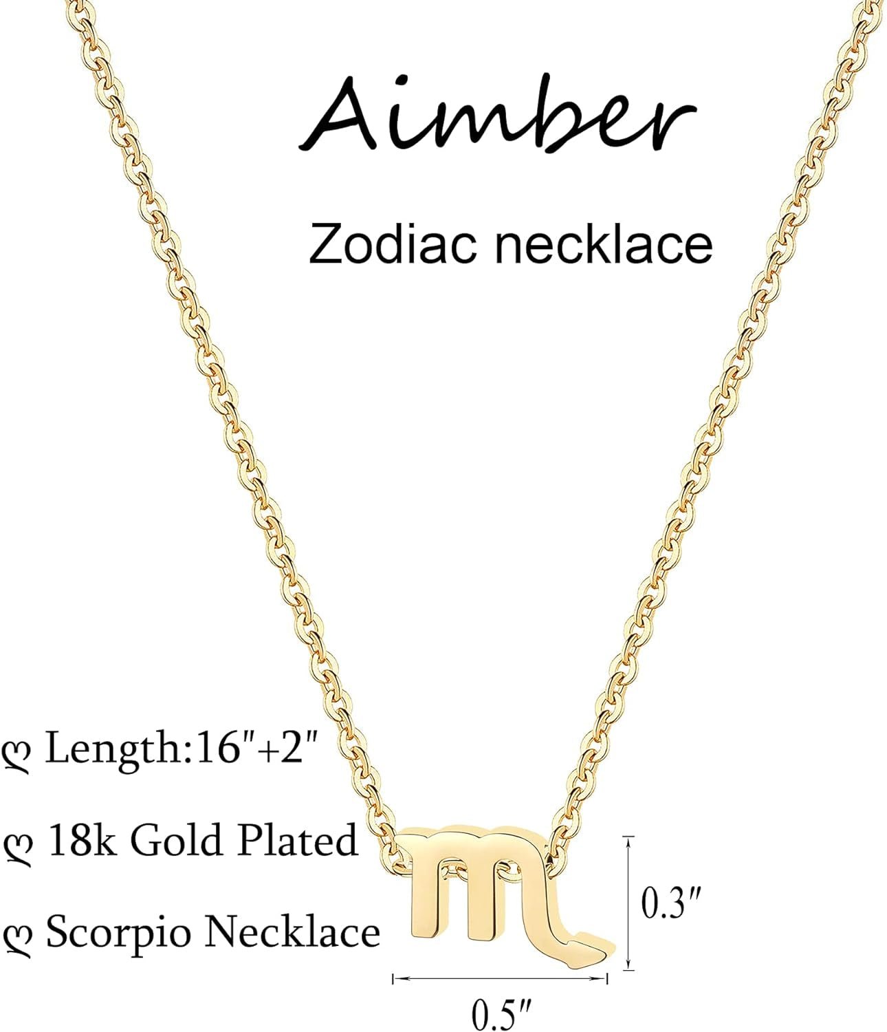 Gold Plated Astrology Constellation Necklace for Women - Bella Fils jewelry