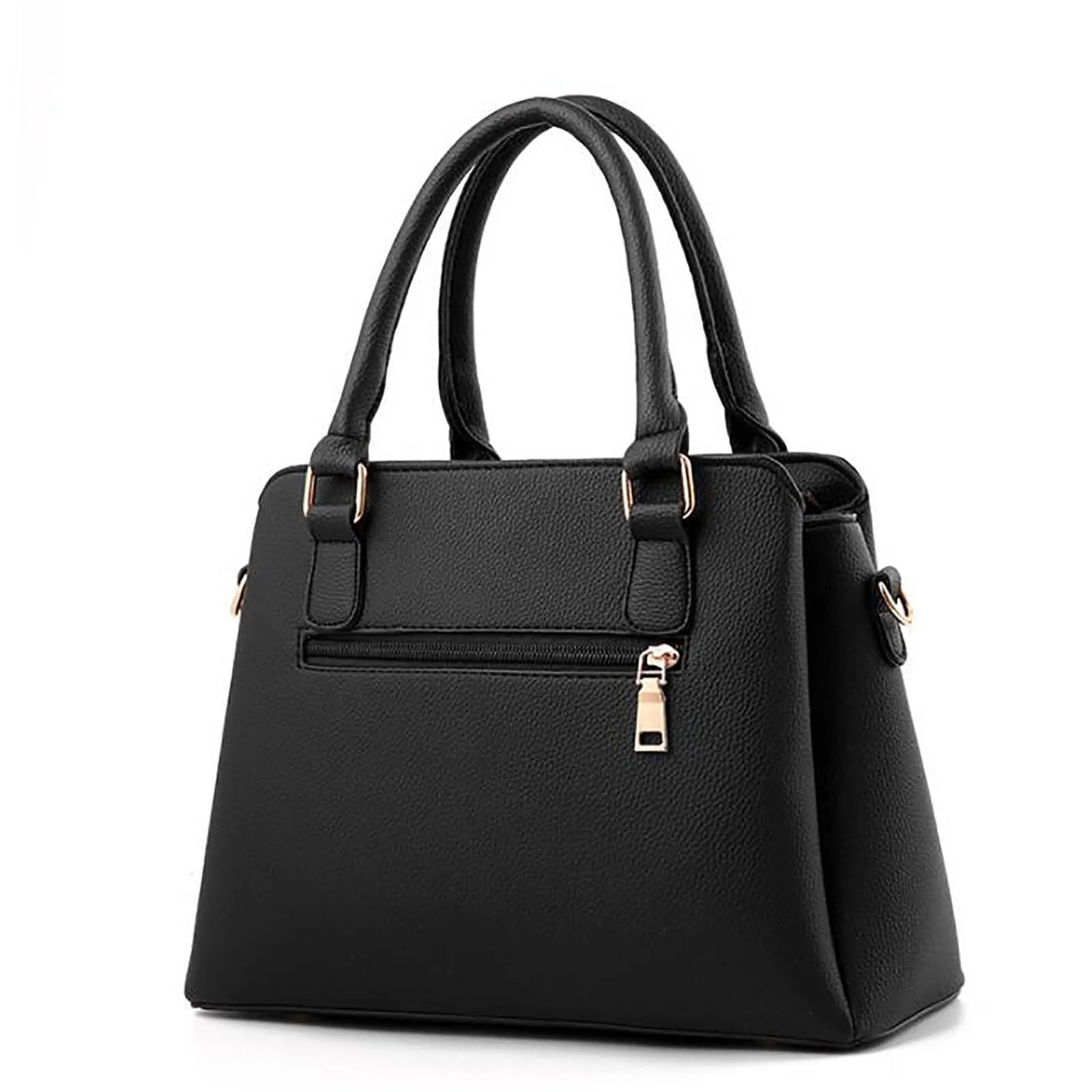 Handbags for Women ,Women Handbags Roomy Fashion Tote Leather Bag Ladies Purse Satchel Shoulder Bags Black Bag - Bella Fils jewelry