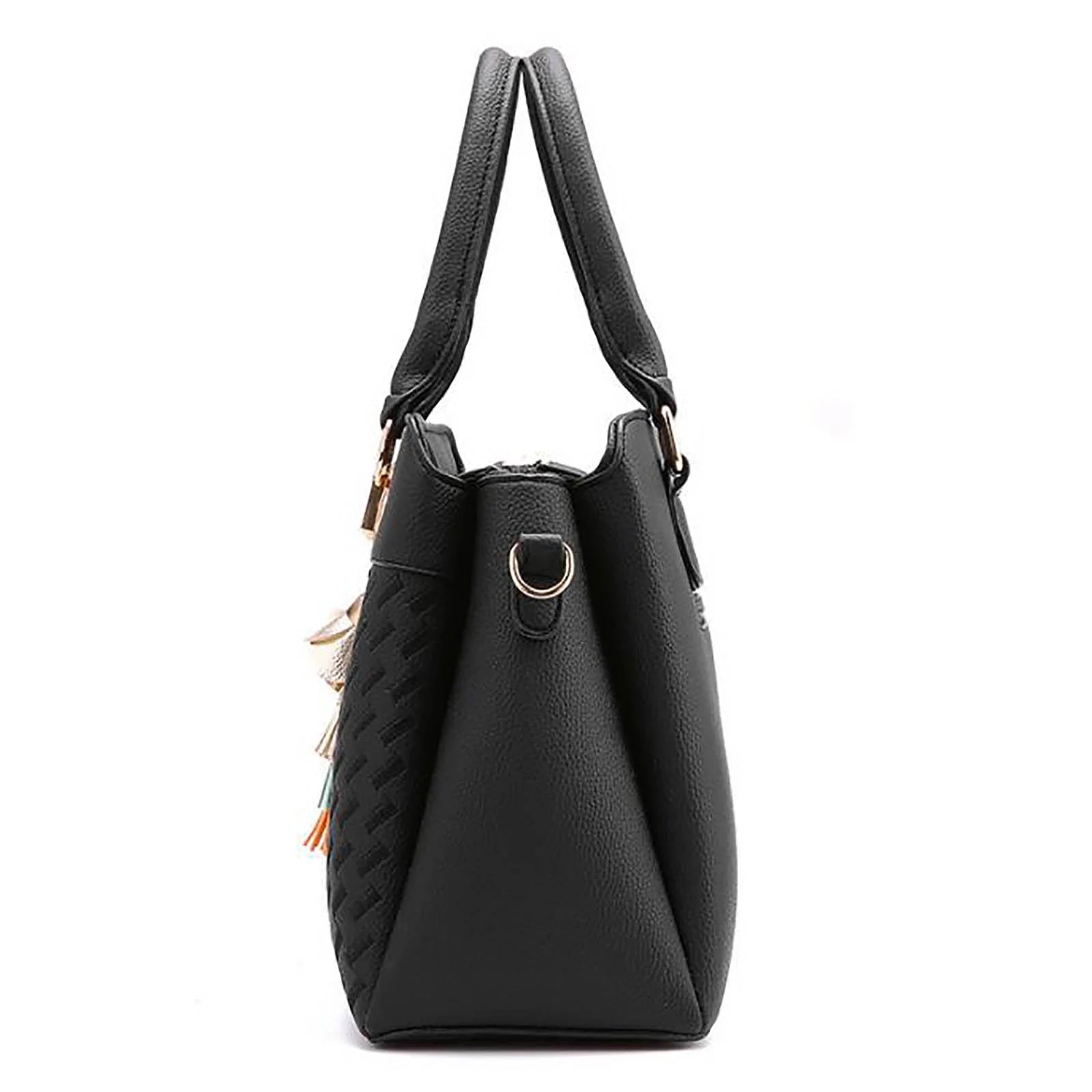 Handbags for Women ,Women Handbags Roomy Fashion Tote Leather Bag Ladies Purse Satchel Shoulder Bags Black Bag - Bella Fils jewelry