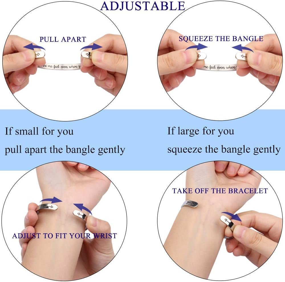 Mother’s Day Inspirational Bracelet – Gift for Women from Daughter - Bella Fils jewelry