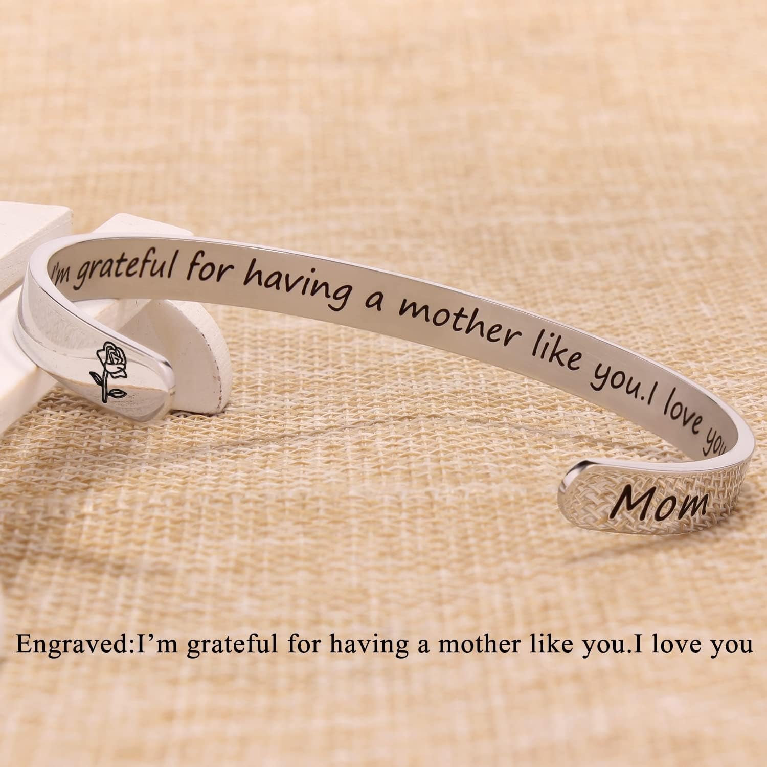 Mother’s Day Inspirational Bracelet – Gift for Women from Daughter - Bella Fils jewelry