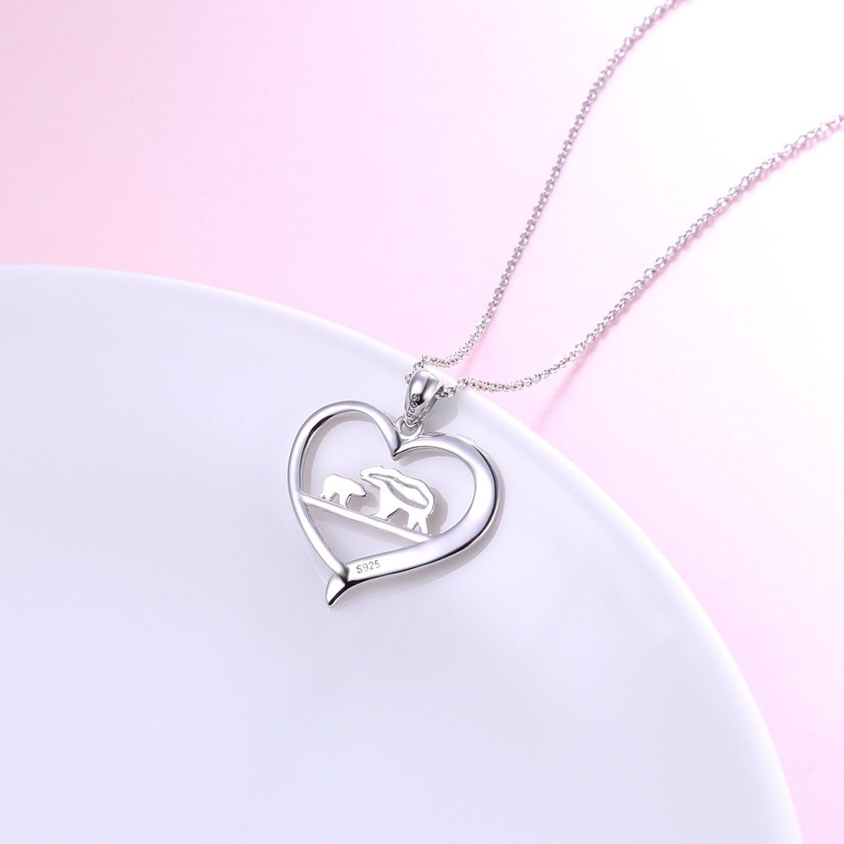 Mother’s Day Mama Bear Necklace for Women - Bella Fils jewelry