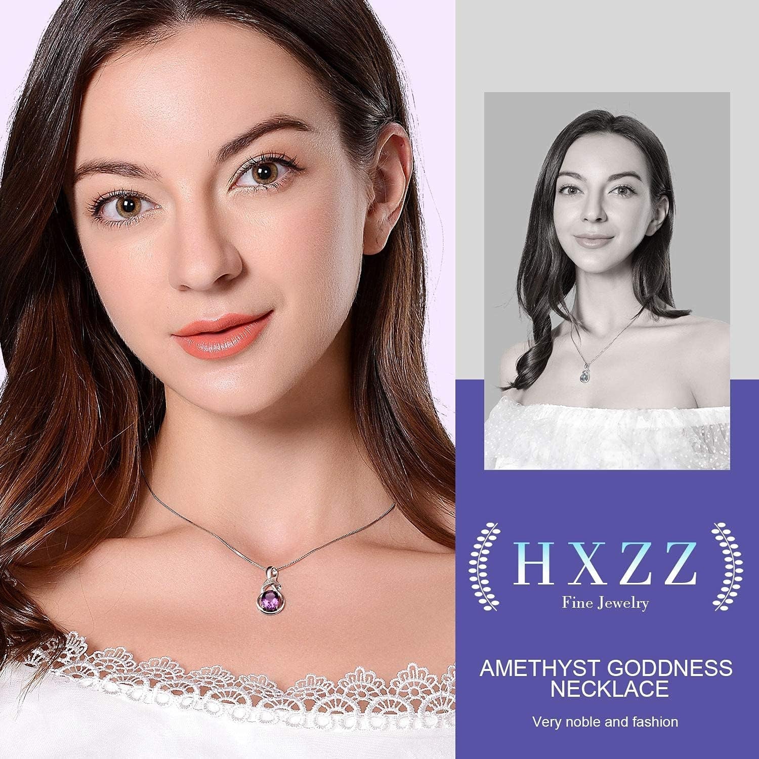 Natural Gemstone Necklace for Women – Fine Sterling Silver Jewelry - Bella Fils jewelry