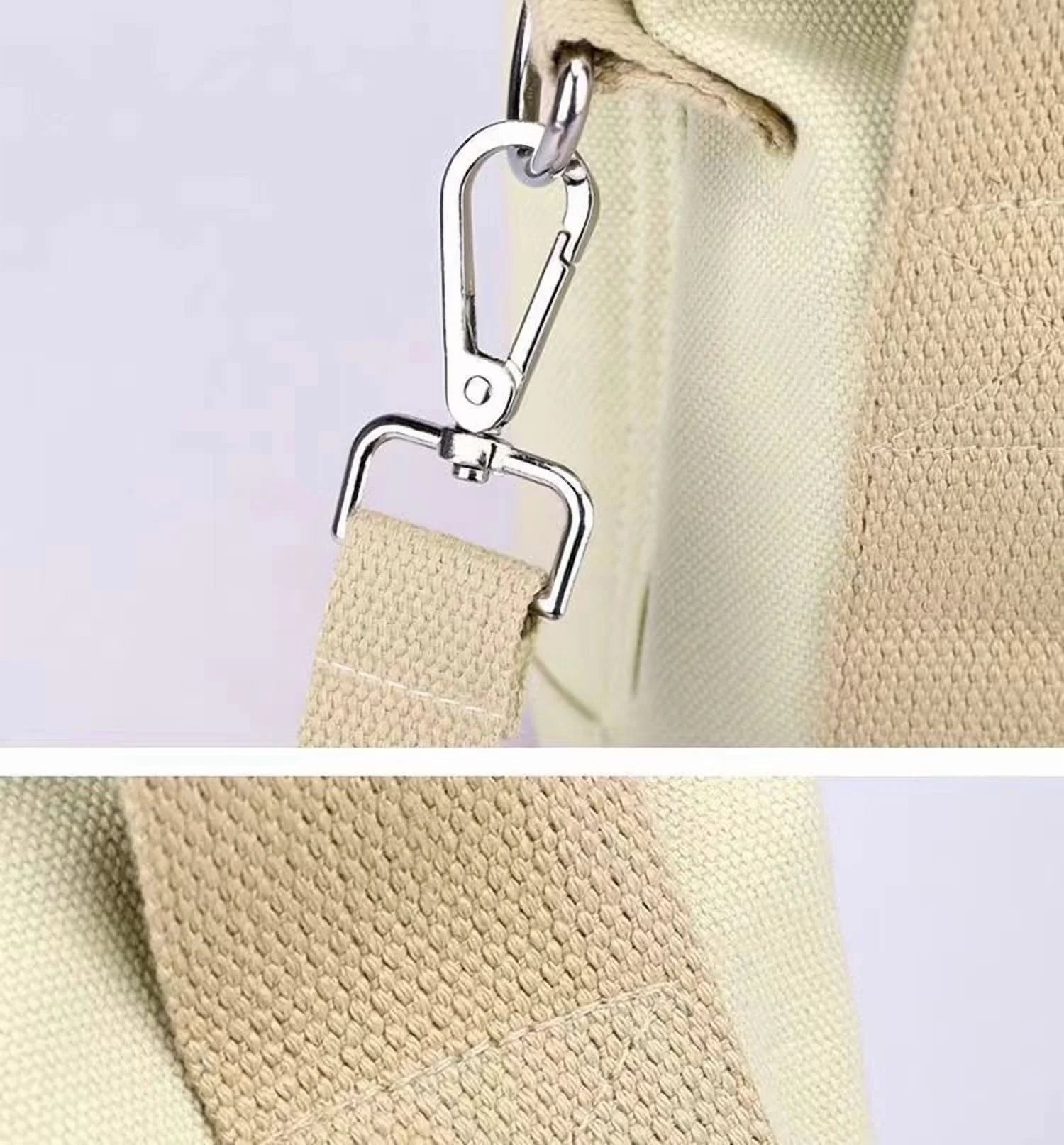 New Large Capacity Multi-Pocket Handbag Women'S Canvas Tote Purses Crossbody Bag Vintage Tote Bags for School - Bella Fils jewelry