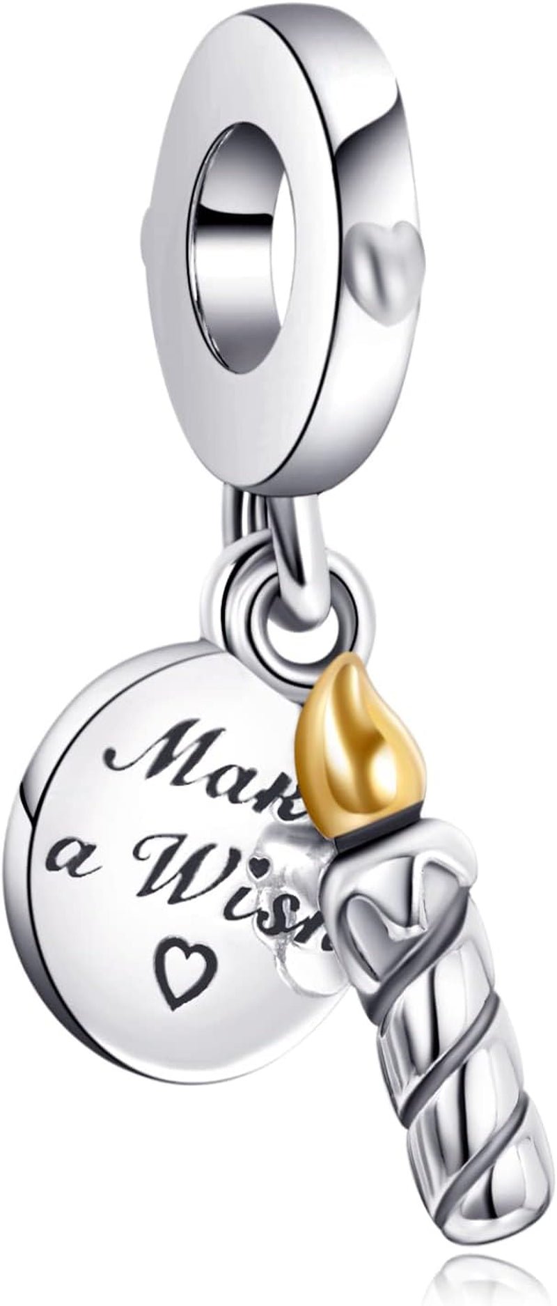 Silver Dangle Charm – Family Love Animal Bead for Bracelet - Bella Fils jewelry