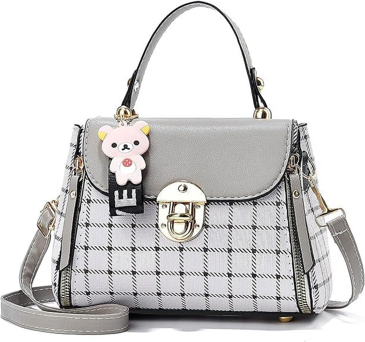 Small Purses and Handbags for Women Fashion Crossbody Bag Lightweight Shoulder Bag Plaid Pattern Satchel - Bella Fils jewelry