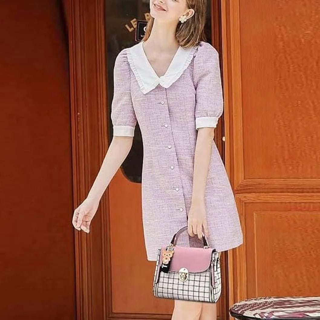 Small Purses and Handbags for Women Fashion Crossbody Bag Lightweight Shoulder Bag Plaid Pattern Satchel - Bella Fils jewelry